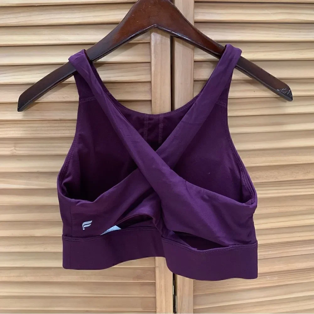 Fabletics Purple Sports Bra Small